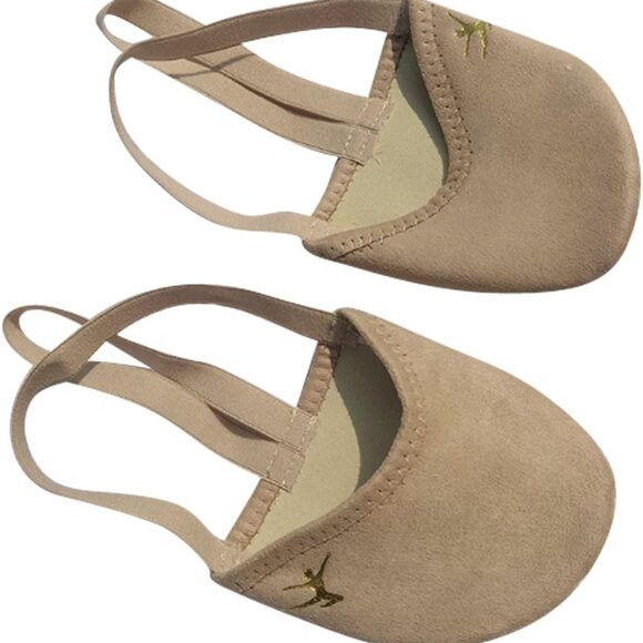 Dance Shoes Leather Fleece Jazz Ballet Gymnastics Rhythmic Shoes - Picture 1 of 6